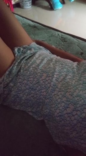 Sri Lankan Girl Musterbation in bath room with Dildo Lust with Big Boobs and wet Pussy