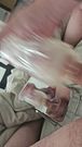 Uncut Scottish cock enjoying my fleshlight 😇