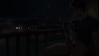 Cumming on a PUBLIC hotel BALCONY [Audio]