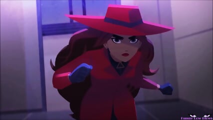 Carmen SanDiego BALLBUSTING latina kick in the balls & groin knee anime ballbust