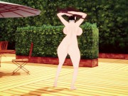 Resident Evil 8 Nude Lady Dimitrescu Public Erotic Dance