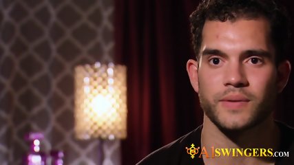 Sexy and hot moments with the swinger couples at the Swing House.