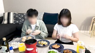 The fate of a woman who came to a man's house. Japanese hentai video. Amateur/NTR/Big tits