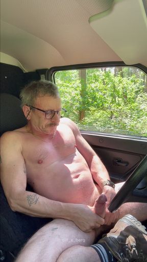 Jerk off in the Woods