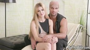 Pretty Housewife Liza Cucks Her Man with Blacked