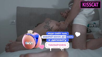 Step son Surprises Step mom in Share Bed, Fucks Sideways while She Holds Moans Till Facial