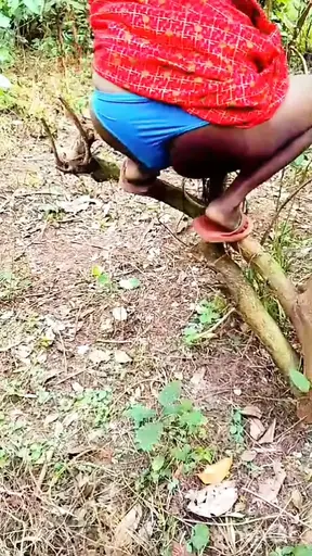 Outdoor fun and taking bath in river