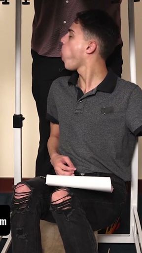 Cute Bottom Takes a Big White Election Night Erection - SayUncle ft. Amone Bane &amp; BabyBear   Clip 1