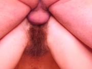 Slim MILF Hairy Sara fucked hard doggystyle