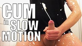 CUM in Slowmotion!