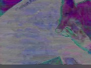 Trippy  big cock str8 solo jerk off compilation. Vaporwave art aesthetic glitches and effects