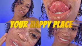 Your Happy Place- Ebony Femdom Goddess Rosie Reed **** Slave Training Face Fetish POV