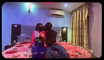 Ebony Stud Enjoys Wild Night with Sexy Hookup Girl