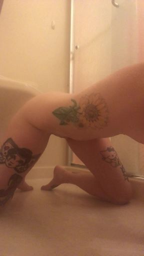 Cleaning the Shower 1