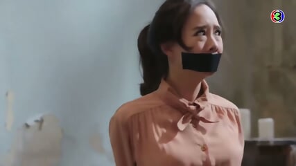 Thai Lakorn Asian Woman Gagged With Black Tape  Kinky4Ever