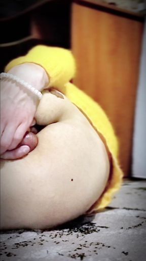 I Fucked My Ass with My Own Penis and Finished All Over My Hole