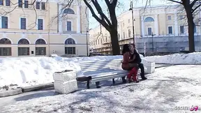 Step sis seduces teens with thick shaft in threesome
