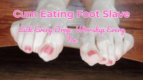 Cum Eating Foot Slave
