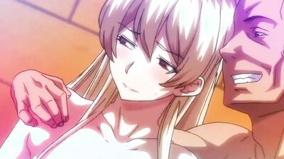 Watch this busty blonde MILF get her big tits squeezed and filled with cum in wild uncensored cartoon sex scene