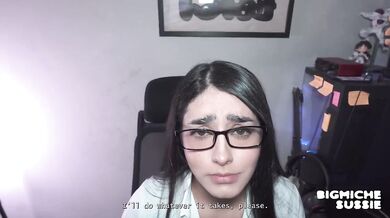 Latina boss creampies my ass raw while boyfriend waits outside