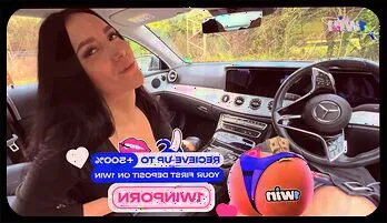 Stepmom's Steamy Car Blowout: Stepson Gets a Deep Throat from His Raunchy Stepmom
