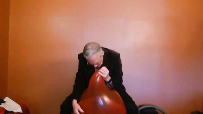 134) Slow Motion Pops from Vid 133 - Balloon Pop Fetish - Looner Daddy