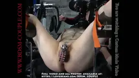 Oh my! Enjoy how Mistress Cara torments my slave-husband's nipples.... squeezing them..... twisting and turning them..... before she fucks him with a HUGE strapon dildo. He likes that and he even pul…