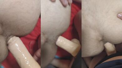 Pegging doggystyle with wife. Part 1 | strapon | with conversations