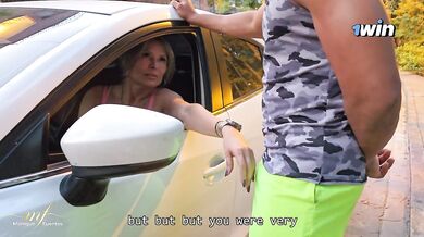 Milf takes a stranger she finds on the street to her house - Monique Fuentes & Brandon Cruz