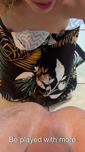 Wife loves sticking her tongue up her husband's ass. Rimming.   Clip 1