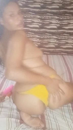 Powerful moment from &quot;Cheating spouse fulfilling video of double penetration for her Indian boss&quot;