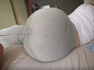 Step sister caught me stroking and I screwed her throughout a aperture in her leggings