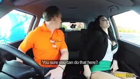 Handsome Luke gets a wild deepthroat from huge tit instructor Jasmine Jae