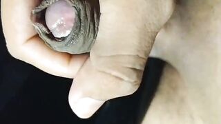 Long Cummed into real slow motion