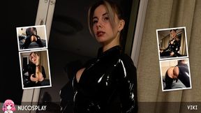 This Video Of Busty Hot Viki In Latex Will Shock You