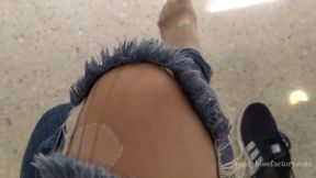 candid feet at mall - Amateurs