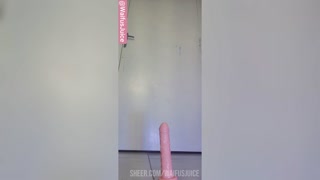 Neko-girl does anal masturbation - Waifus Juice