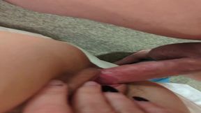 Hot milf sucking cock&#x1F32D; and jacking off with feet