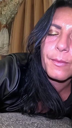 Smoking Submissive MILF - Masturbation, Dirty Talk & Leather Fetish 304