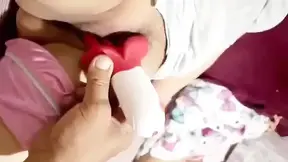 Helping my BFF to cum, pussy licking