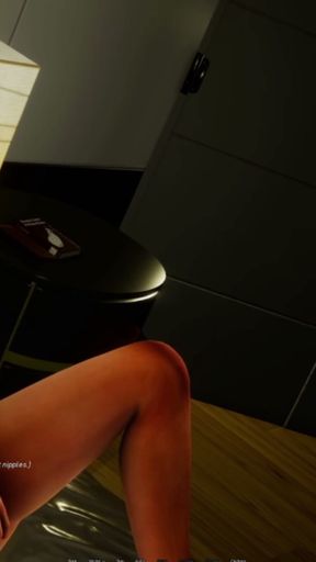 Sopia Masterbating &amp; fingering Leon caught red handed in That New Teacher Game UNCENSORED HENTAI   Clip 2