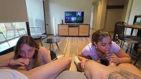 I Invite Some Friends to My House to Share with My Dad