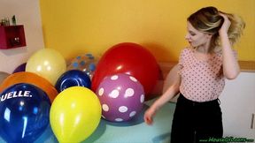 nail- & pinpopping 19 balloons