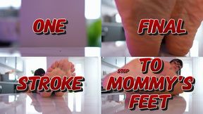 One Final Stroke To StepMommy's Feet