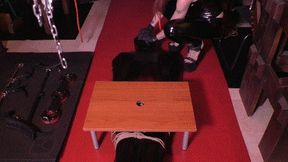 Crushing on cock table_extreme high heels_destroy your cock MP4 version