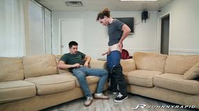 ”JohnnyRapid: Skyler Dee Gets His First Hardcore Session With Sexy Johnny Rapid”