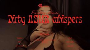 Juicy lips ASMR-ing you to be a dirty boy!