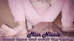 Kneel down and smell My farts (video resolution 4K)