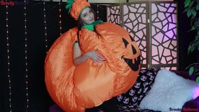 Inflating Pumpkin Costume - Custom