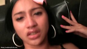 Shemale teeny natty condomless riding hardcore